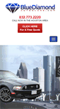 Mobile Screenshot of bluediamondautoglass.com